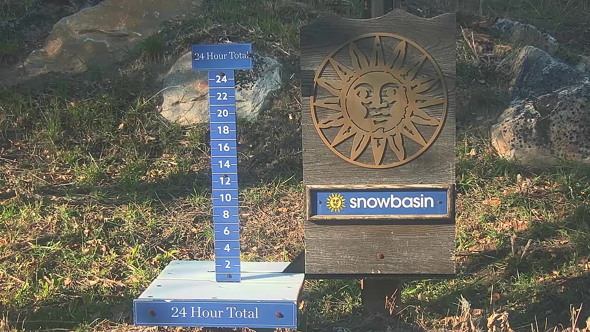Snowbasin snow stake